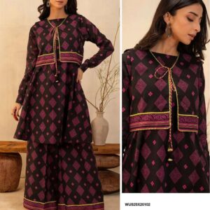 Zell bury Digital Printed Lawn - 3