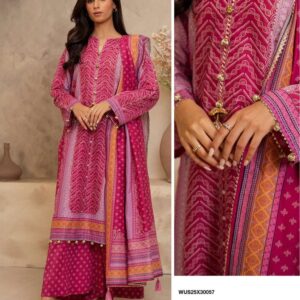 Zell bury Digital Printed Lawn - 5