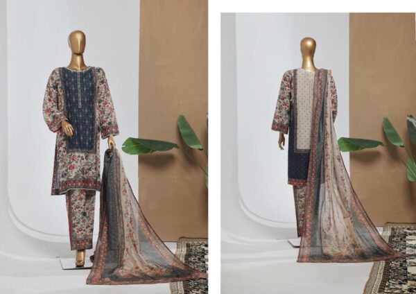 BIN SAEED PRINTED LAWN - 5