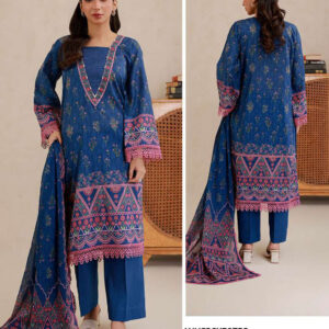 EXCLUSIVE | ZELLBURY UNSTITCHED 3-PIECE PRINTED LAWN COLLECTION 2026 VOL 4