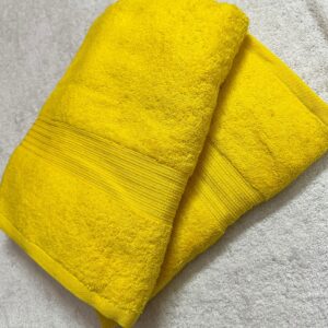 Mustard Yellow Cotton Hand Towel