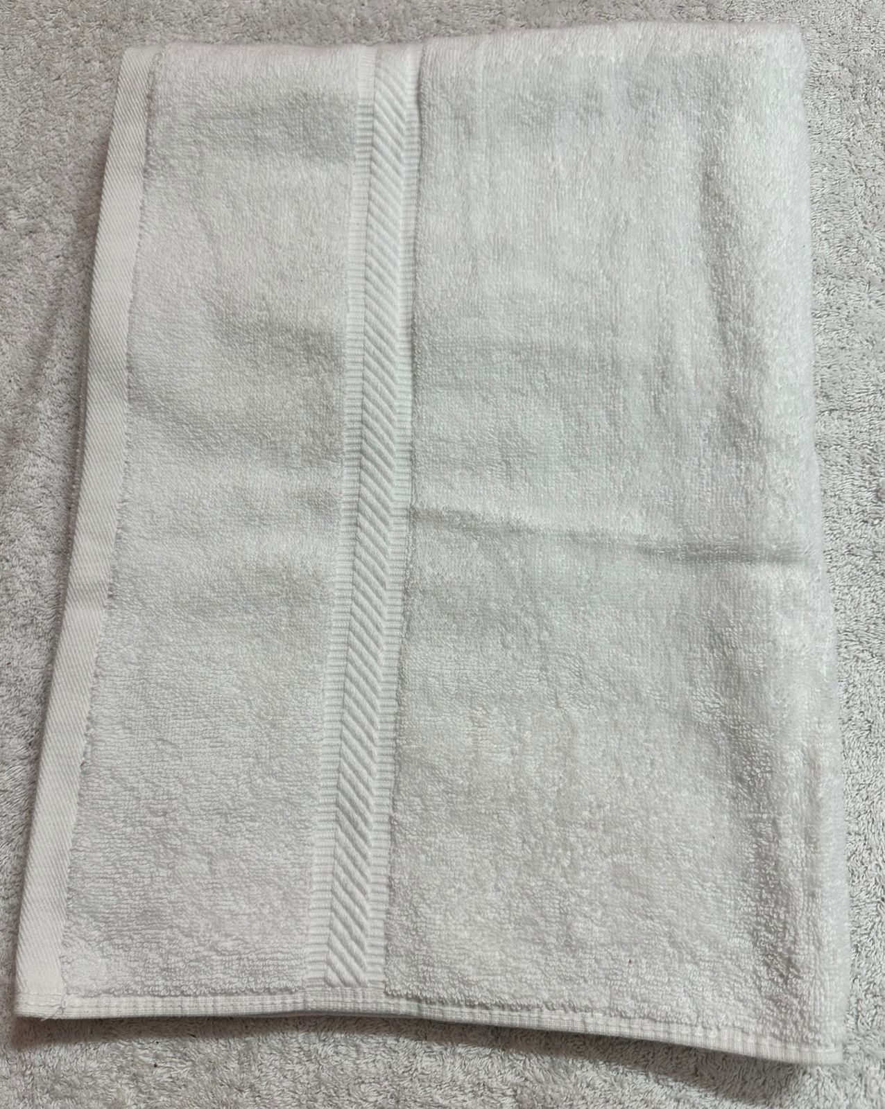 White Cotton Hand Towel